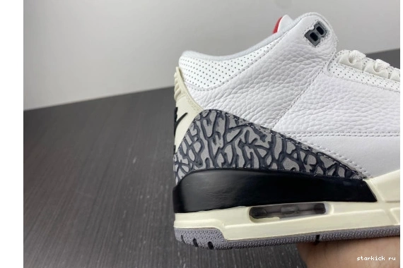 3 White DN3707-100 Retro DN3707-100 Jordan Reimagined Cement 0724